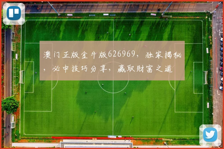 澳门正版金牛版626969，独家揭秘，必中技巧分享，赢取财富之道